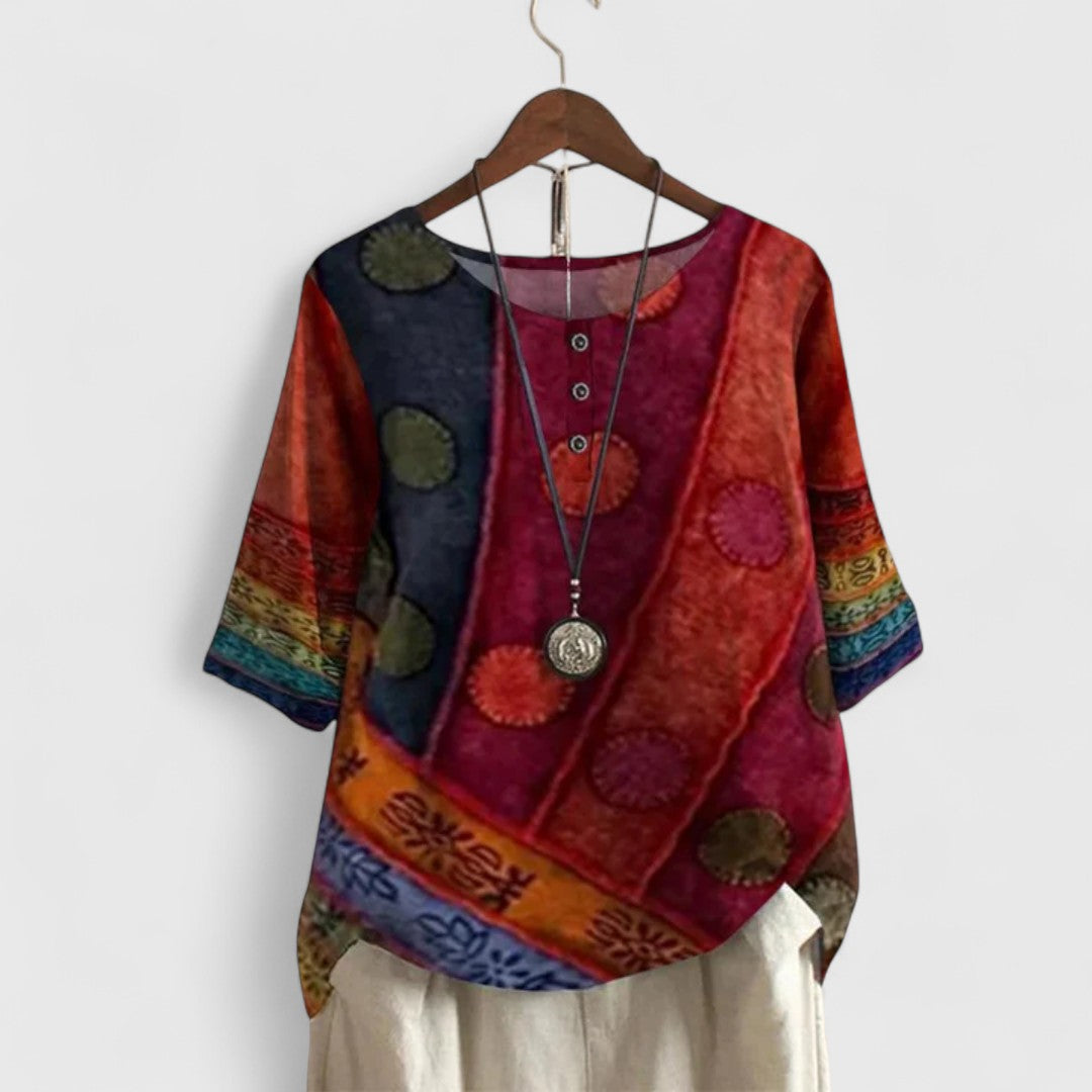 Auralie | Elegant Boho Top