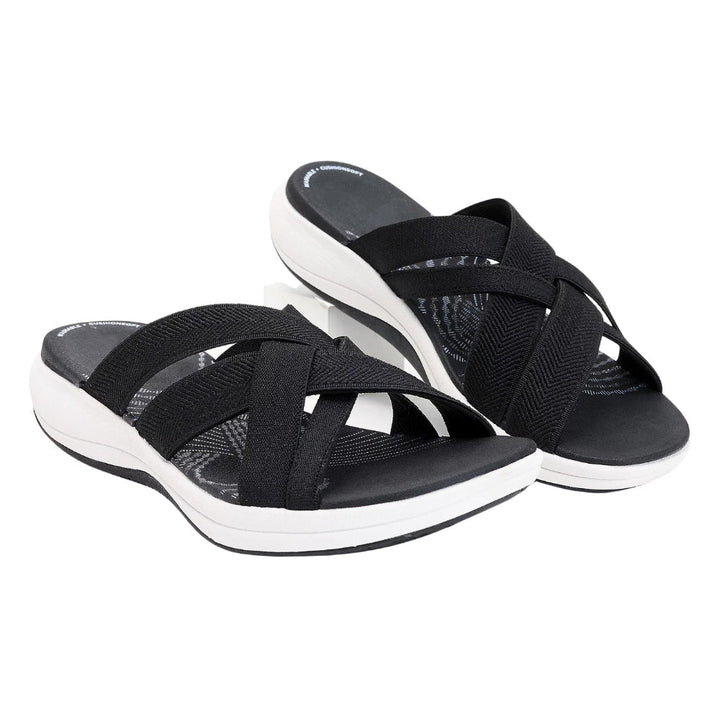Alera | Cross Strap Comfort Sandals