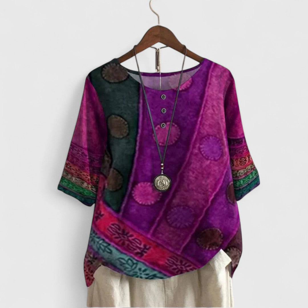 Auralie | Elegant Boho Top
