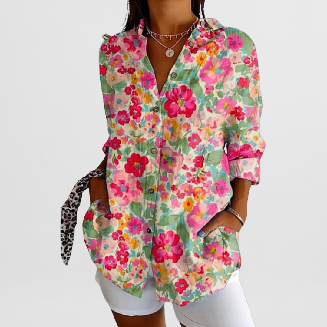 Philine – Relaxed Fit Printed Blouse