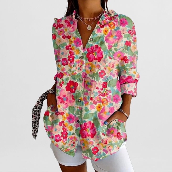 Philine – Relaxed Fit Printed Blouse