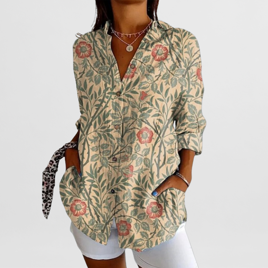 Philine – Relaxed Fit Printed Blouse