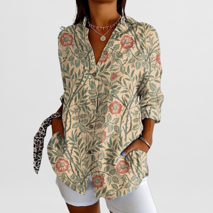 Philine – Relaxed Fit Printed Blouse