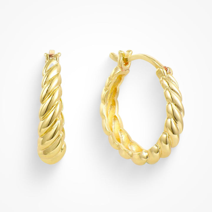 Spiral Twist Earrings