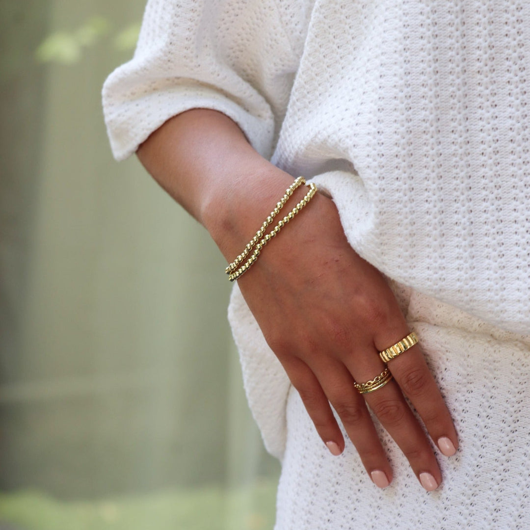 Mykonos Luxe Gold Bracelet