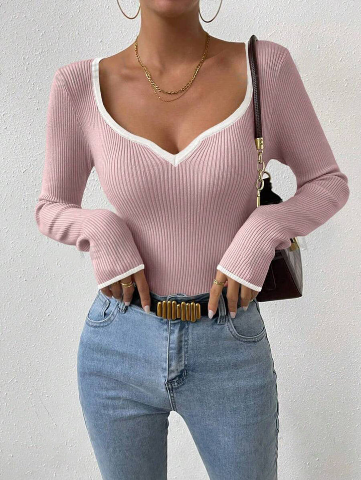 Annelie – Fitted Long Sleeve Top