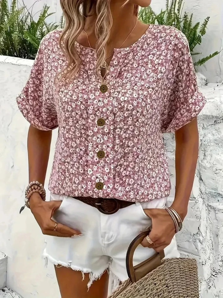 Yara | Korean Style Blouse With Flattering Fit
