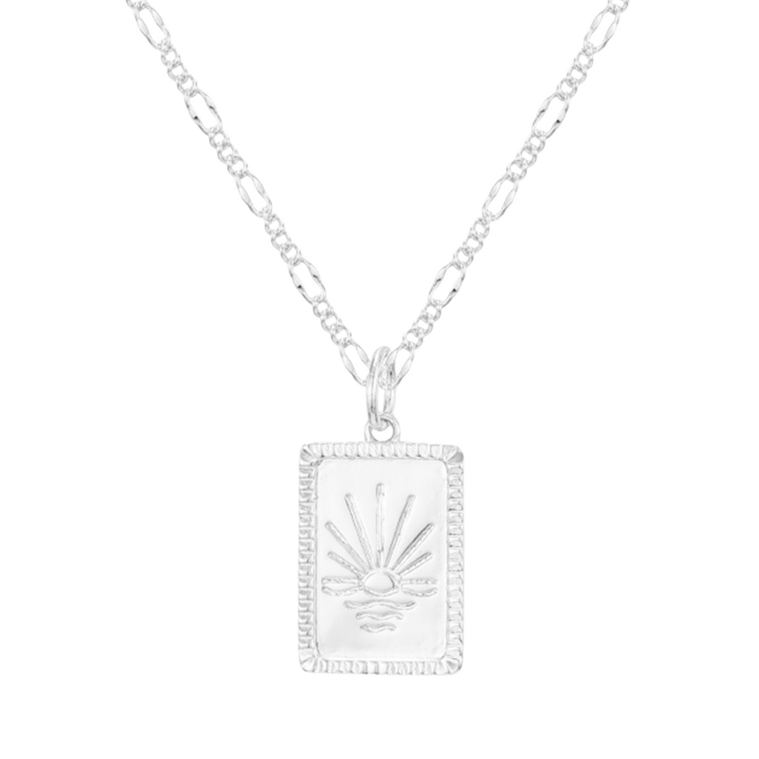 Radiant Sun Pendant Necklace