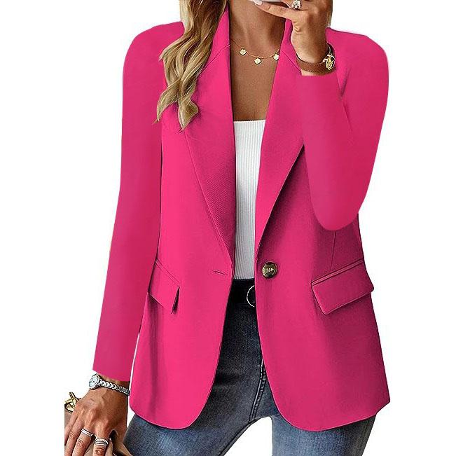 Jill | Classic Single Button Blazer