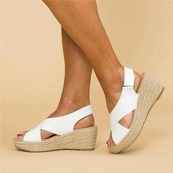 Clara  - Comfortable Orthopedic Wedge Espadrilles