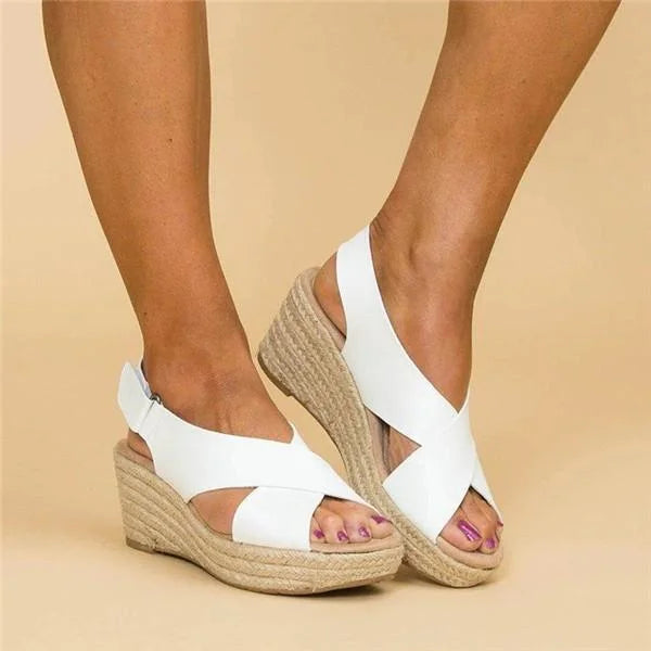 Clara  - Comfortable Orthopedic Wedge Espadrilles