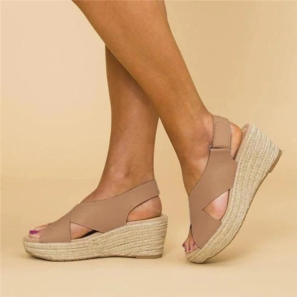Clara  - Comfortable Orthopedic Wedge Espadrilles
