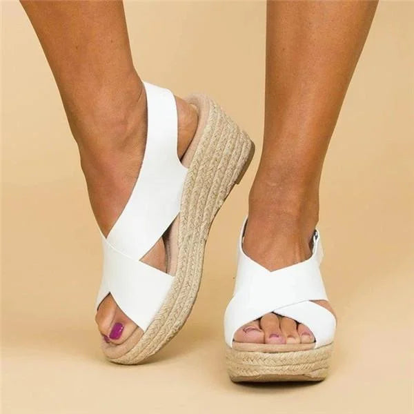 Clara  - Comfortable Orthopedic Wedge Espadrilles