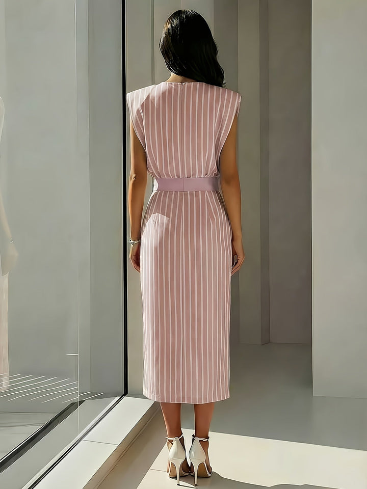 Amailia | Midi Dress with Side Slit